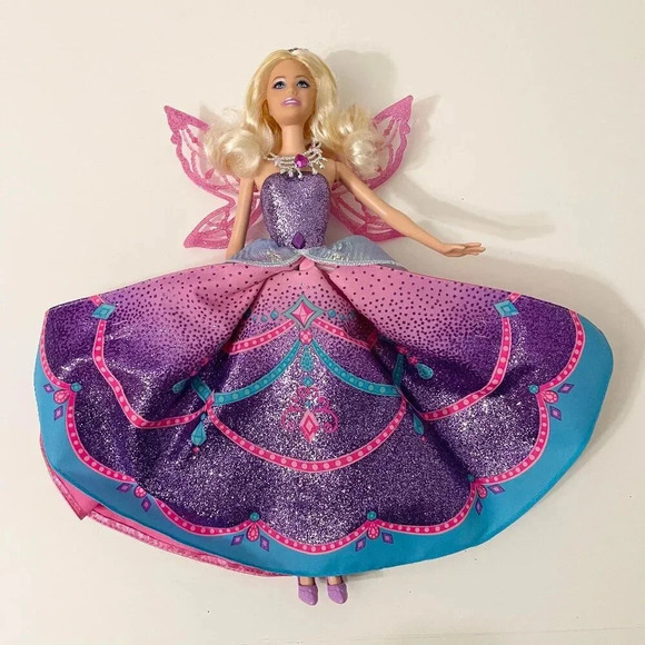 Mattel 2012 Barbie Mariposa and The Fairy Princess Catania Doll 12 Inch Blonde W - Picture 1 of 16